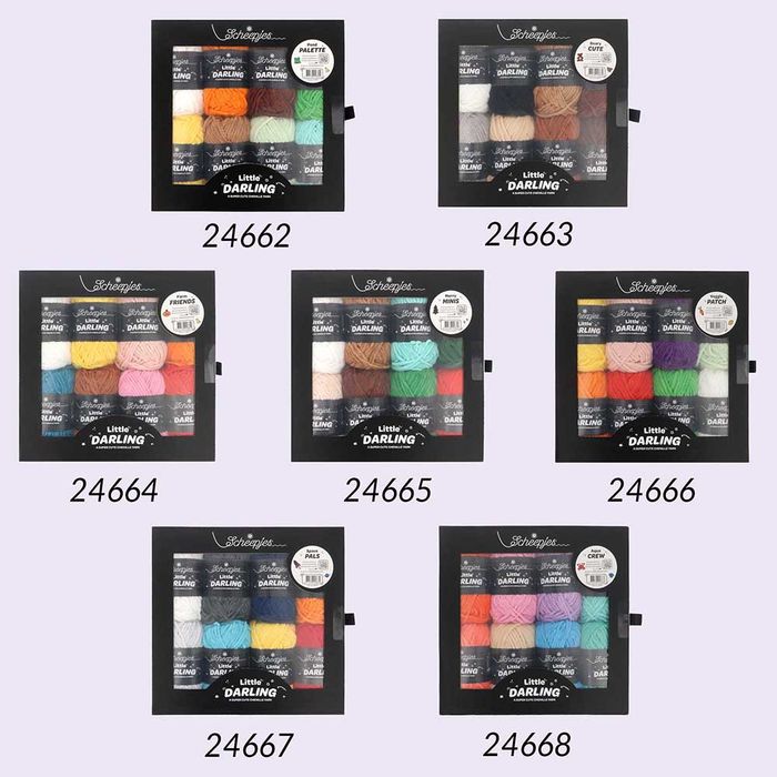 Scheepjes Little Darling colour pack Pond Palette