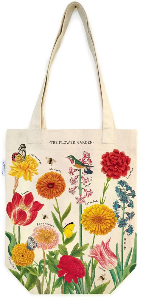 Cavallini & Co - Flower Garden Vintage Tote Bag