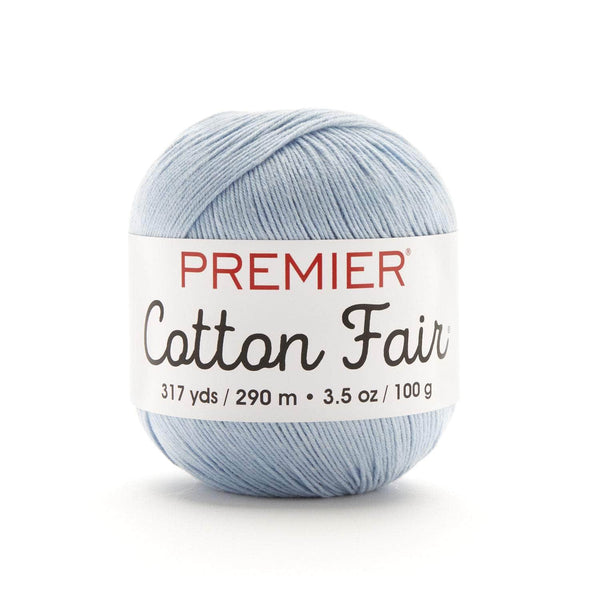 Premier Cotton Fair Yarn Baby Blue Pack of 3 *Pre-order*