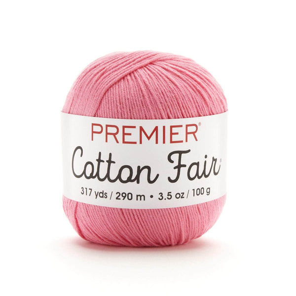 Premier Cotton Fair Yarn Baby Pink Pack of 3 *Pre-order*