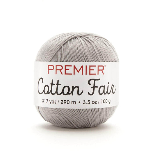 Premier Cotton Fair Yarn Silver Pack of 3 *Pre-order*