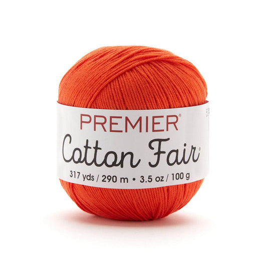 Premier Cotton Fair Yarn Mango Pack of 3 *Pre-order*