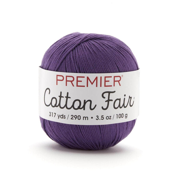 Premier Cotton Fair Yarn Grape Pack of 3 *Pre-order*