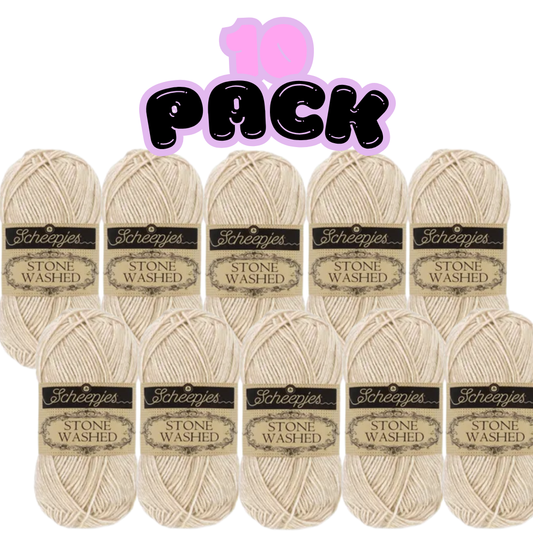 Scheepjes Stone Washed 831 Axinite Pack of 10