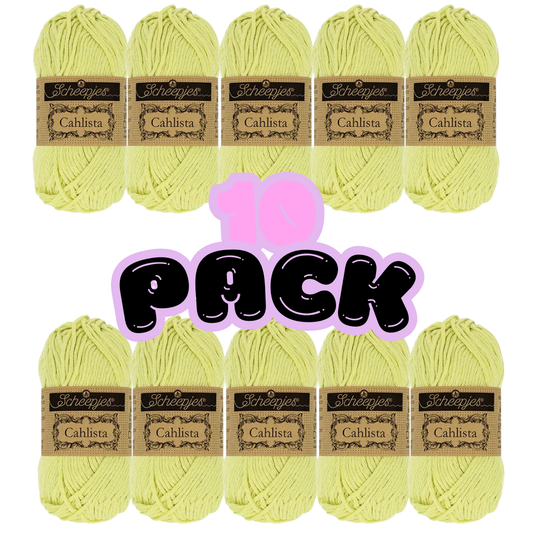 Scheepjes Cahlista Bulk pack of 10x 50g