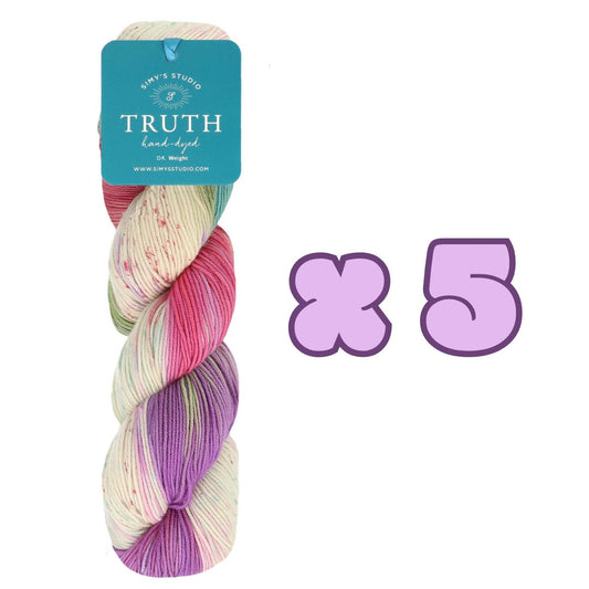Simy's value bundle of 5 skeins