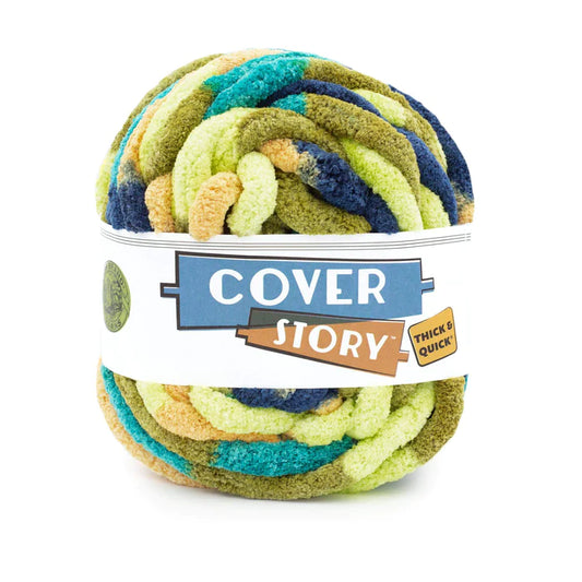 Lion Brand Cover Story Thick & Quick Yarn Aquatic *Pre-order*