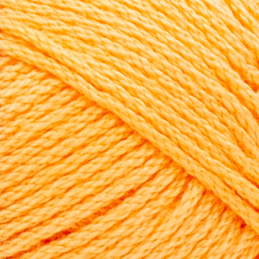 Lion Brand 24/7 Cotton Yarn-Creamsicle