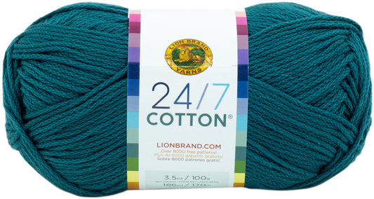 Lion Brand 24/7 Cotton Yarn-Dragonfly