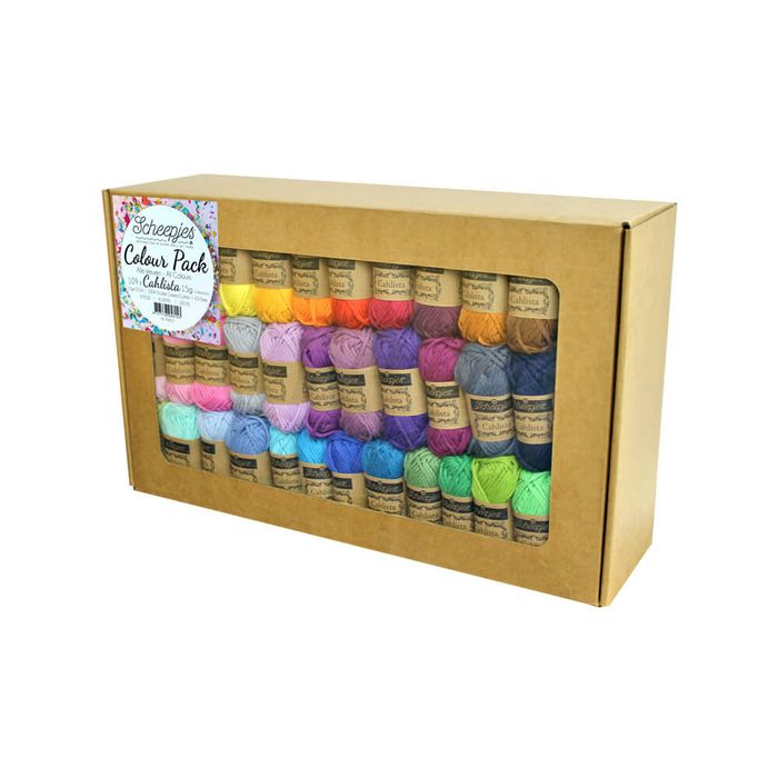 Scheepjes Cahlista colour pack 109 x 15g **Pre-order**