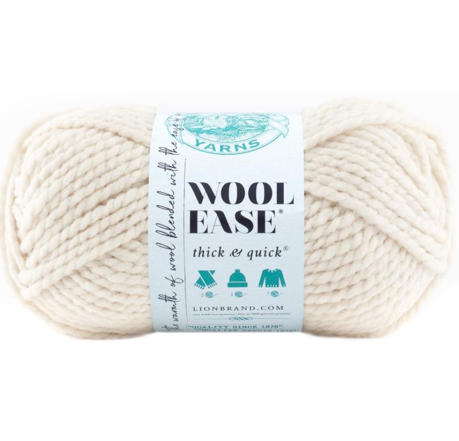 Lion Brand Wool-Ease Thick & Quick Yarn- Fisherman