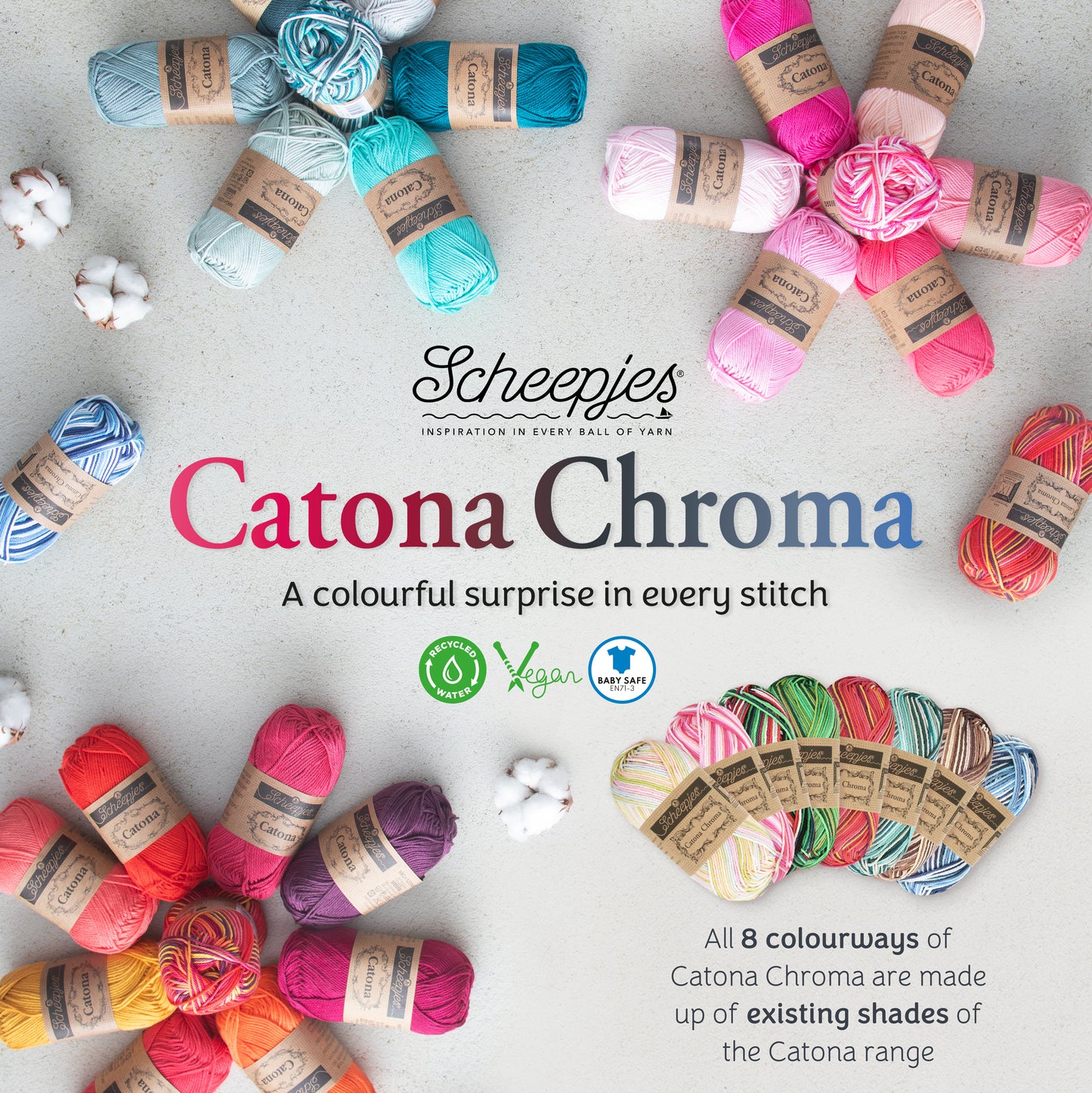 Scheepjes Catona Chroma Bundle