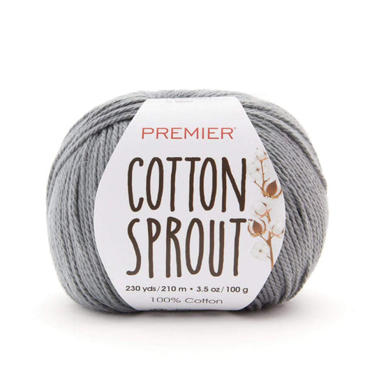 Sprout 100% Cotton yarn Gray
