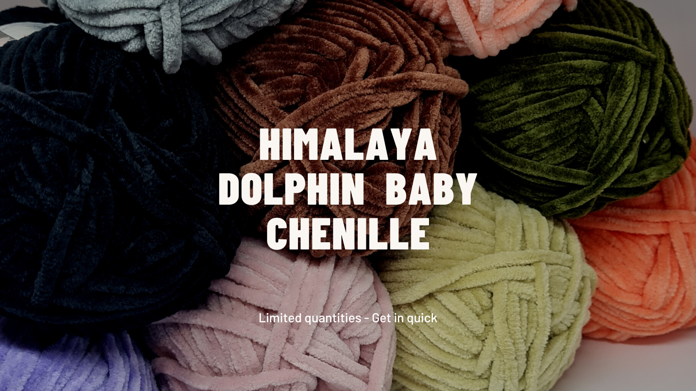 Himalaya Dolphin Baby Chenille Yarn, yellow 80368 in stock in NZ