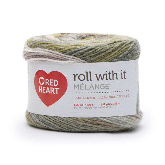 Red Heart Roll With It Melange Yarn Theater Pack of 3 *Pre-order*