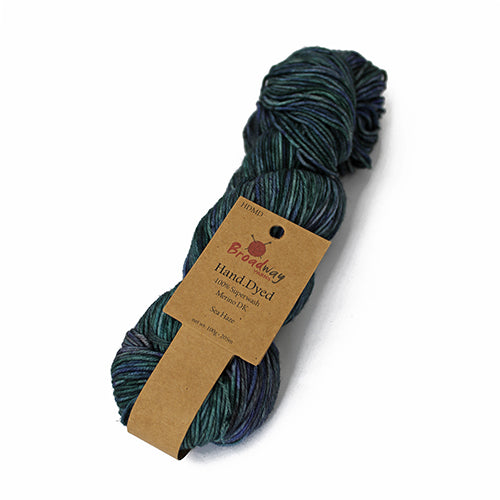 Broadway Dyed Merino DK - Sea Haze pack of 5 skeins