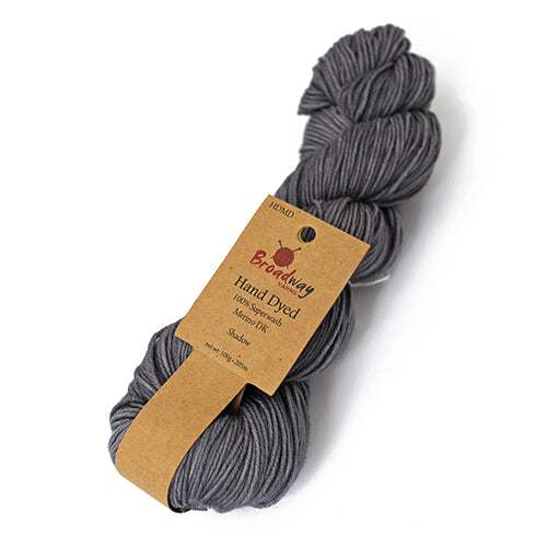 Broadway Dyed Merino DK - Shadow pack of 5 skeins