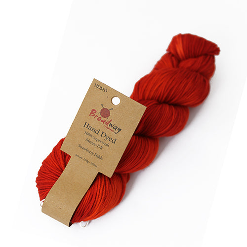 Broadway Dyed Merino DK - Strawberry Fields pack of 5 skeins