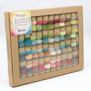 Scheepjes Stone Washed-River Washed Colour Pack 58x10g