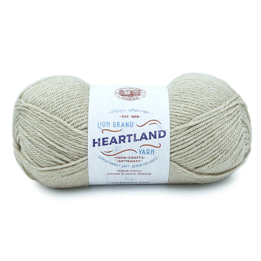 Lion Brand Heartland Yarn Dry Tortugas  Pack of 3 *Pre-order*