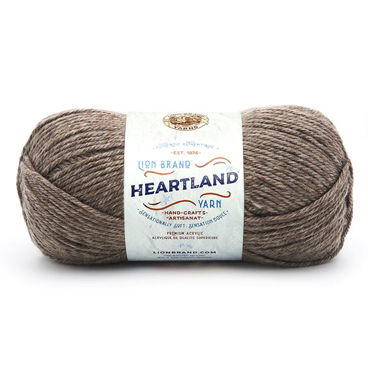 Lion Brand Heartland Yarn Mammoth Cave  Pack of 3 *Pre-order*