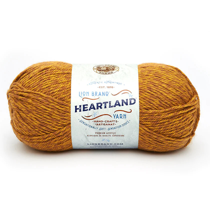 Lion Brand Heartland Yarn Bryce Canyon  Pack of 3 *Pre-order*