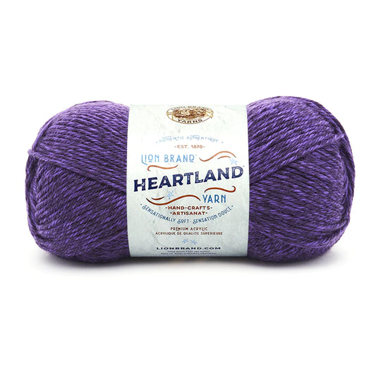 Lion Brand Heartland Yarn Hot Springs  Pack of 3 *Pre-order*