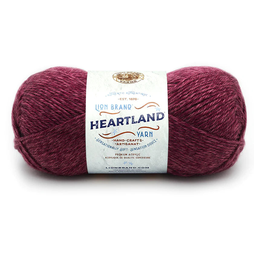 Lion Brand Heartland Yarn Badlands  Pack of 3 *Pre-order*