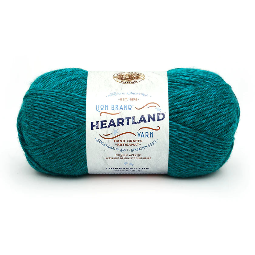 Lion Brand Heartland Yarn Cuyahoga Valley  Pack of 3 *Pre-order*
