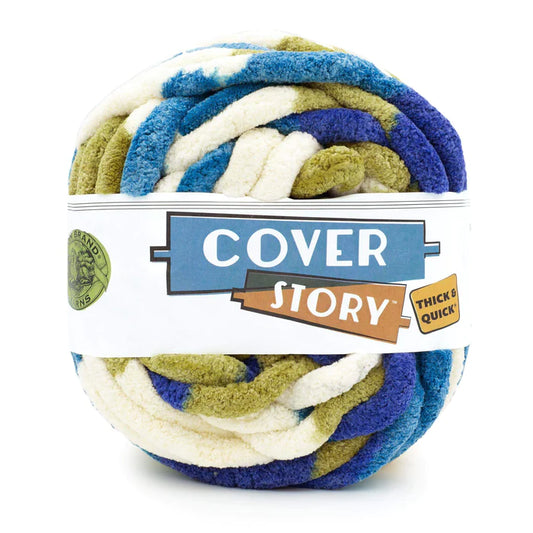 Lion Brand Cover Story Thick & Quick Yarn Woodlands *Pre-order*