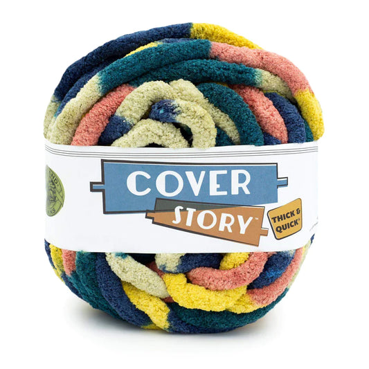 Lion Brand Cover Story Thick & Quick Yarn Marsh *Pre-order*