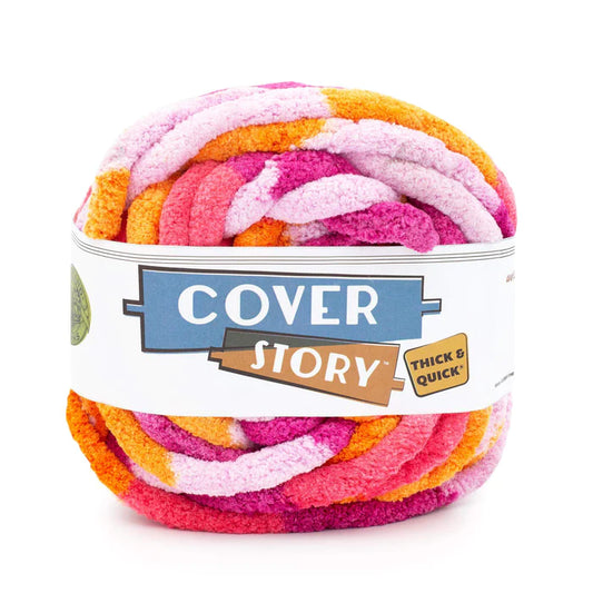 Lion Brand Cover Story Thick & Quick Yarn Sunset *Pre-order*