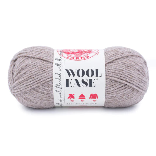 Lion Brand Wool-Ease Yarn Oatmeal Pack of 3 *Pre-order*