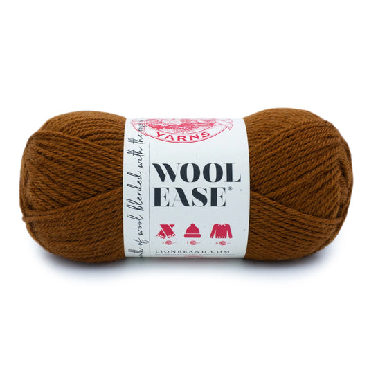 Lion Brand Wool-Ease Yarn Umber