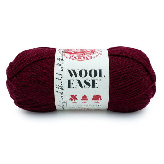 Lion Brand Wool-Ease Yarn Tawny Port