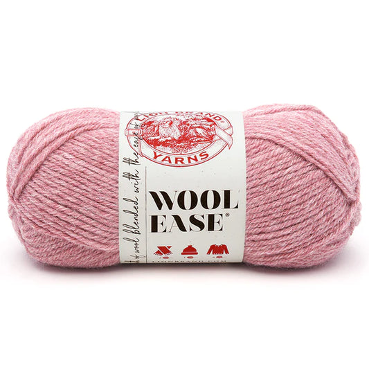 Lion Brand Wool-Ease Yarn Rose Heather Pack of 3 *Pre-order*