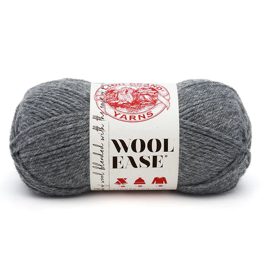 Lion Brand Wool-Ease Yarn Oxford Grey Pack of 3 *Pre-order*