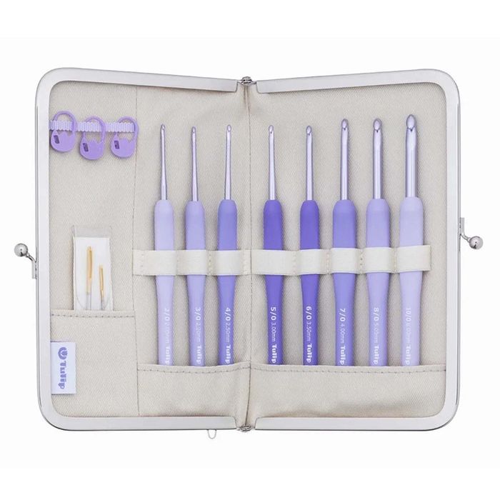 **NEW ** Tulip Etimo Murasaki crochet hook set softgrip Set **Pre-order**