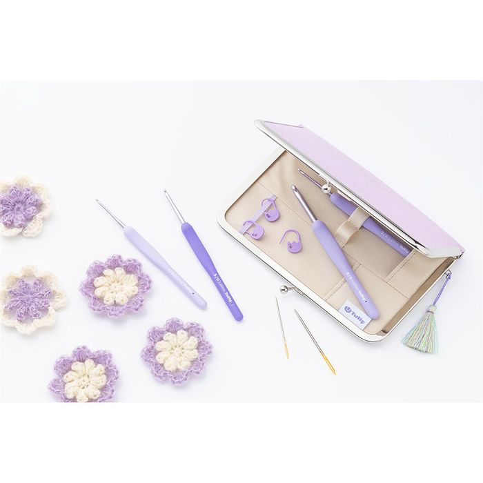 **NEW ** Tulip Etimo Murasaki crochet hook set softgrip Set **Pre-order**
