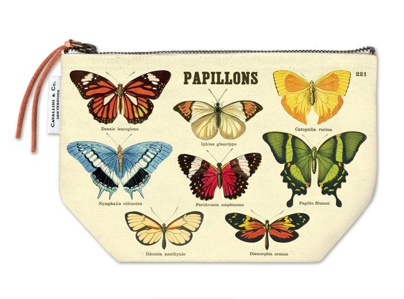 Cavallini & Co - Butterflies Vintage - Pouch