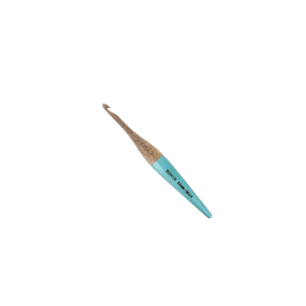 Bohin France Crochet Hook- mango wood 15cm 3.5mm to 10mm