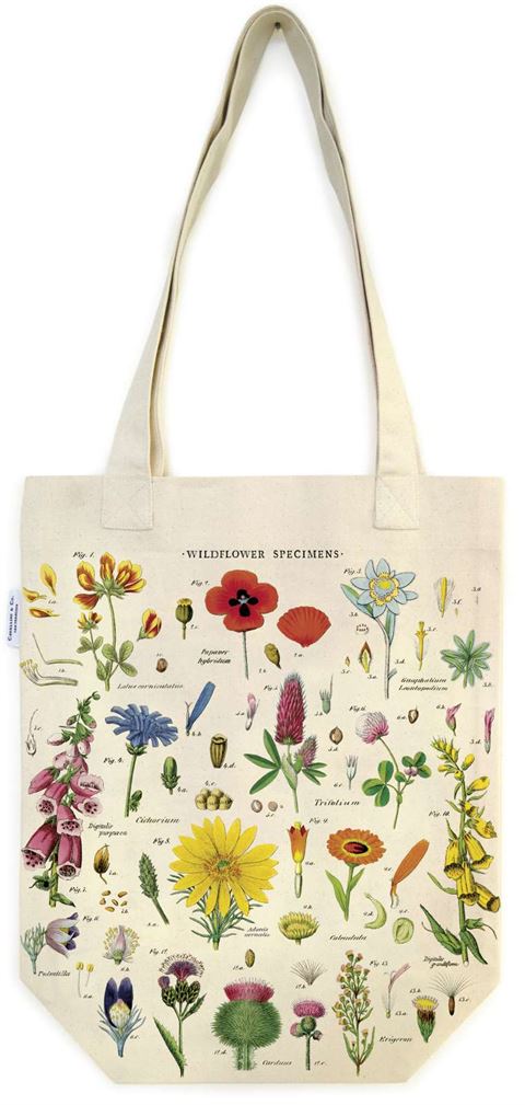 Cavallini & Co - Wildflowers Vintage Tote Bag