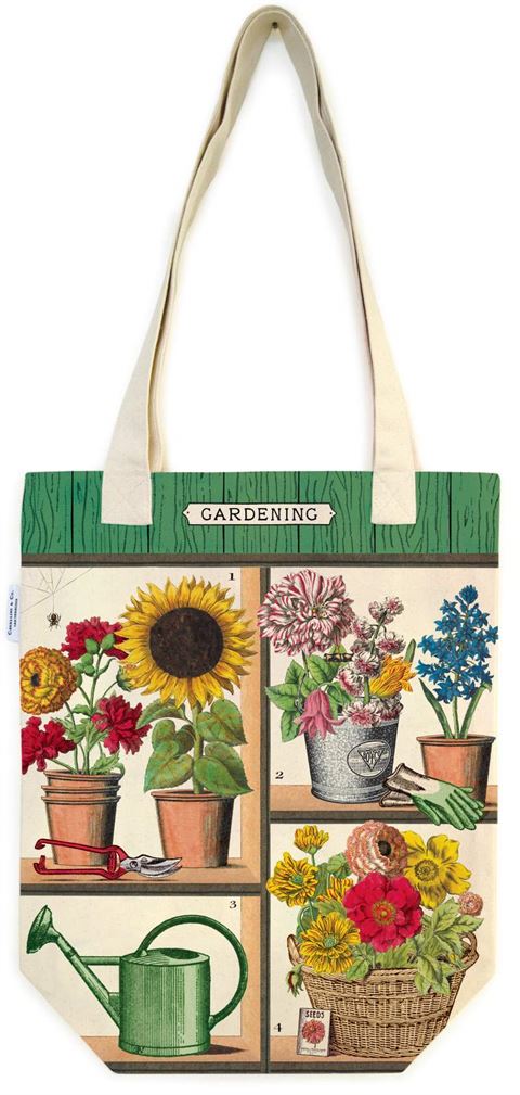 Cavallini & Co - Gardening Vintage Tote Bag