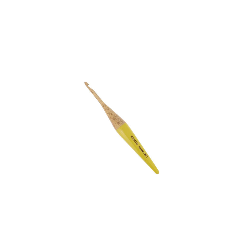 Bohin France Crochet Hook- mango wood 15cm 3.5mm to 10mm