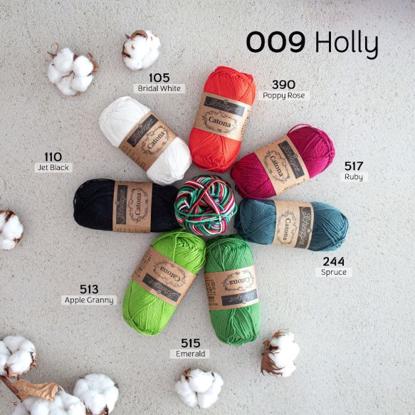 Scheepjes Catona Chroma 50g - 009 Holly