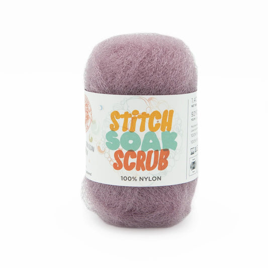 Lion Brand Stitch Soak Scrub Yarn Lilac Pack of 3 *Pre-order*