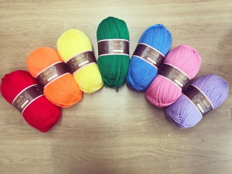 Stylecraft Special DK Rainbow Set