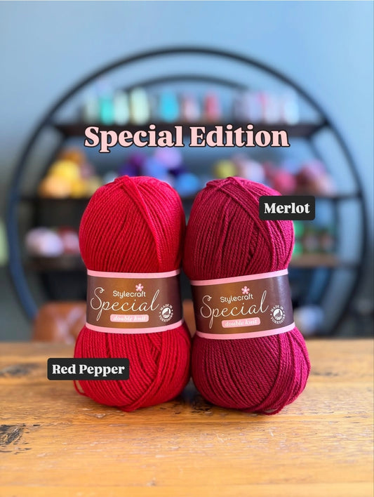 Stylecraft Special DK Red Pepper  *NEW special edition*