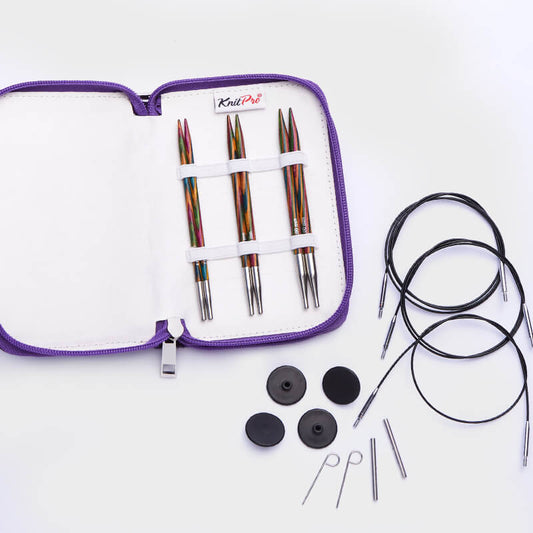 Knitpro Symfonie starter Interchangeable knitting needle set