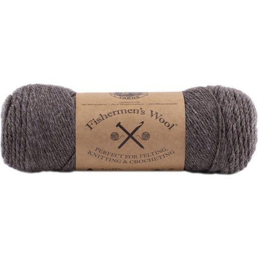 Lion Brand Fishermen's Wool Yarn Brown Heather